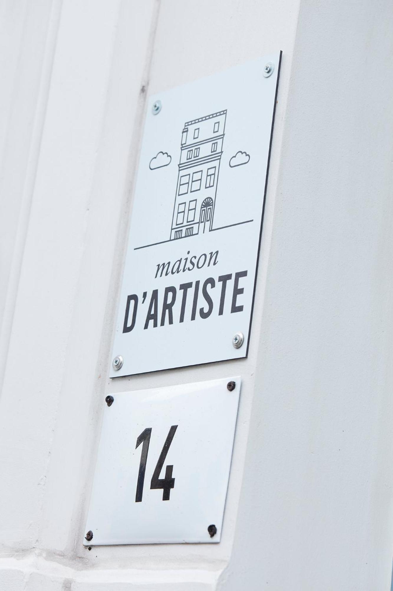 Maison d'Artiste Gand Extérieur photo